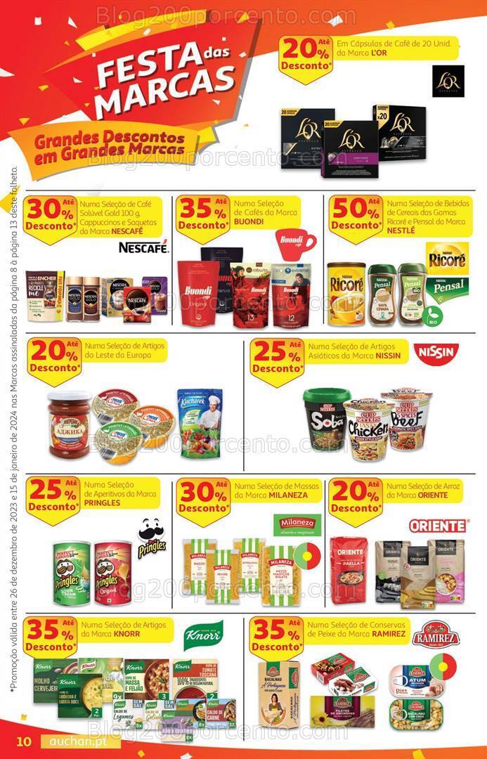 Antevisão Folheto AUCHAN Promoções de 26 dezembro a 15 janeiro