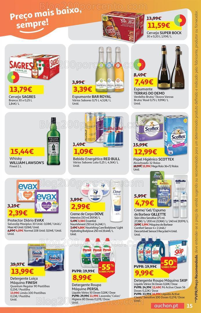 Antevisão Folheto AUCHAN Promoções de 26 dezembro a 15 janeiro