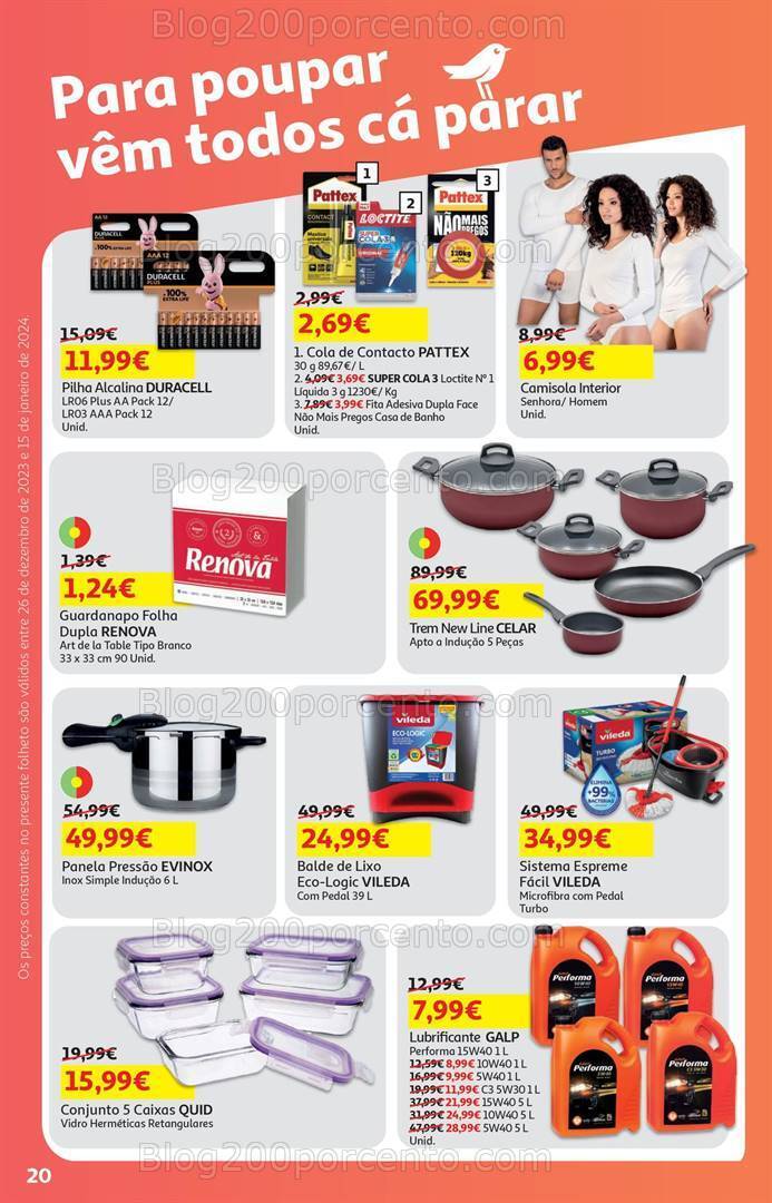 Antevisão Folheto AUCHAN Promoções de 26 dezembro a 15 janeiro