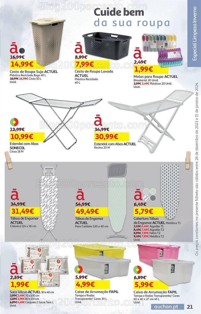 Antevisão Folheto AUCHAN Promoções de 26 dezembro a 15 janeiro
