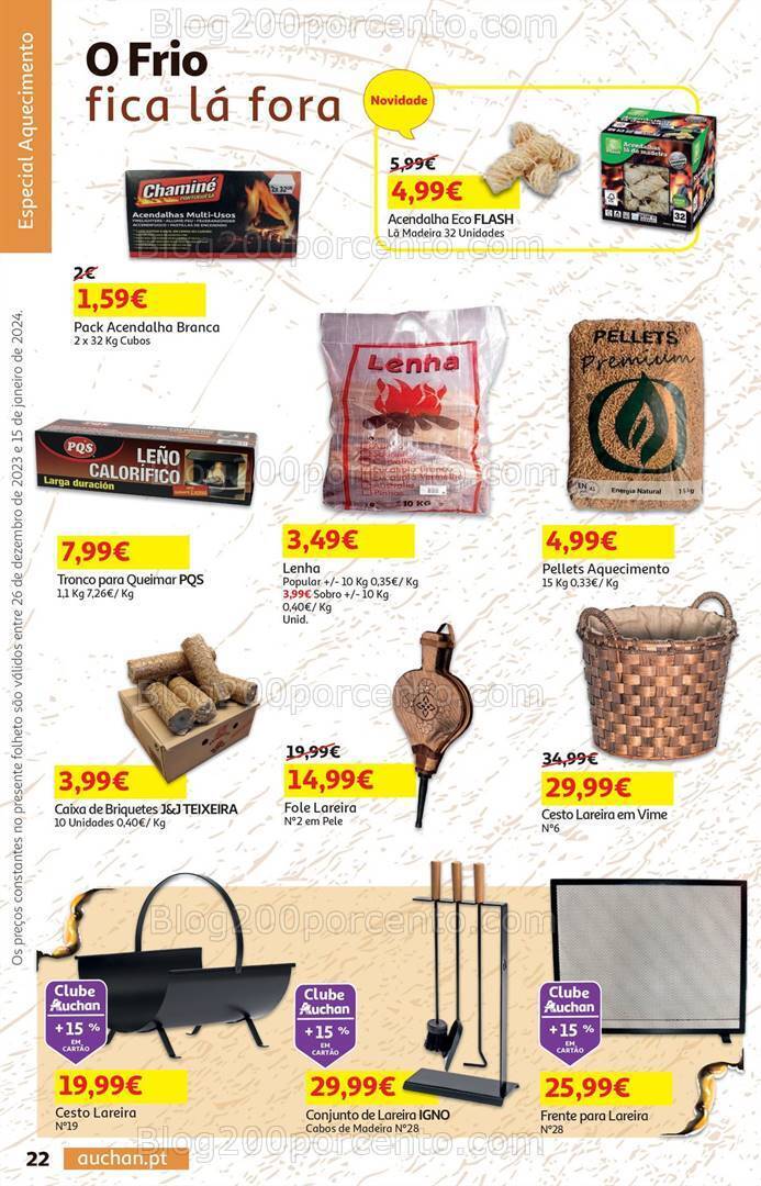 Antevisão Folheto AUCHAN Promoções de 26 dezembro a 15 janeiro