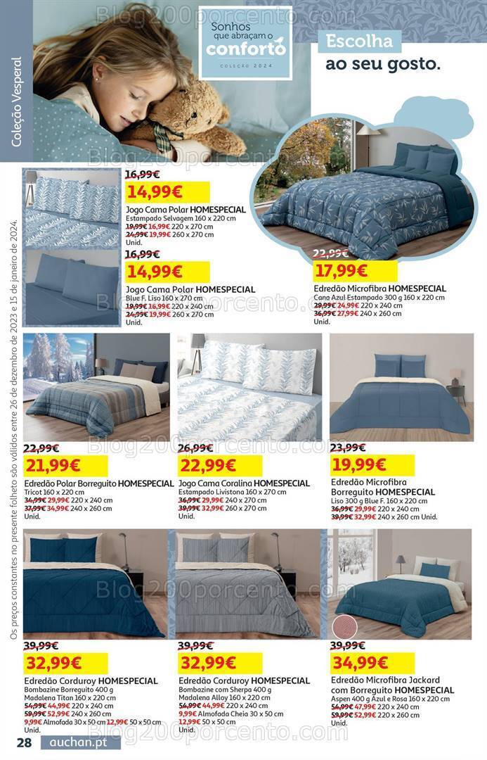 Antevisão Folheto AUCHAN Promoções de 26 dezembro a 15 janeiro