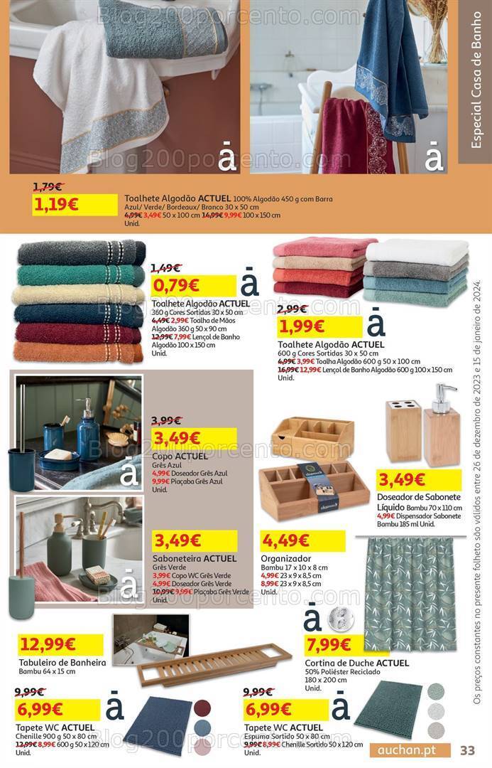 Antevisão Folheto AUCHAN Promoções de 26 dezembro a 15 janeiro