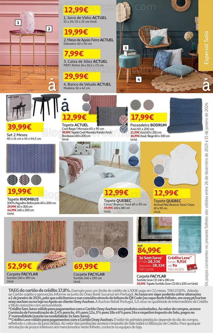 Antevisão Folheto AUCHAN Promoções de 26 dezembro a 15 janeiro