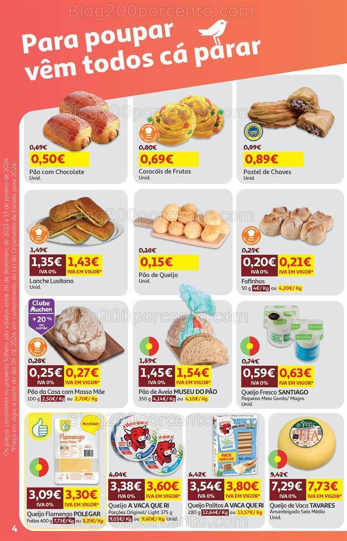 Antevisão Folheto AUCHAN Promoções de 26 dezembro a 15 janeiro