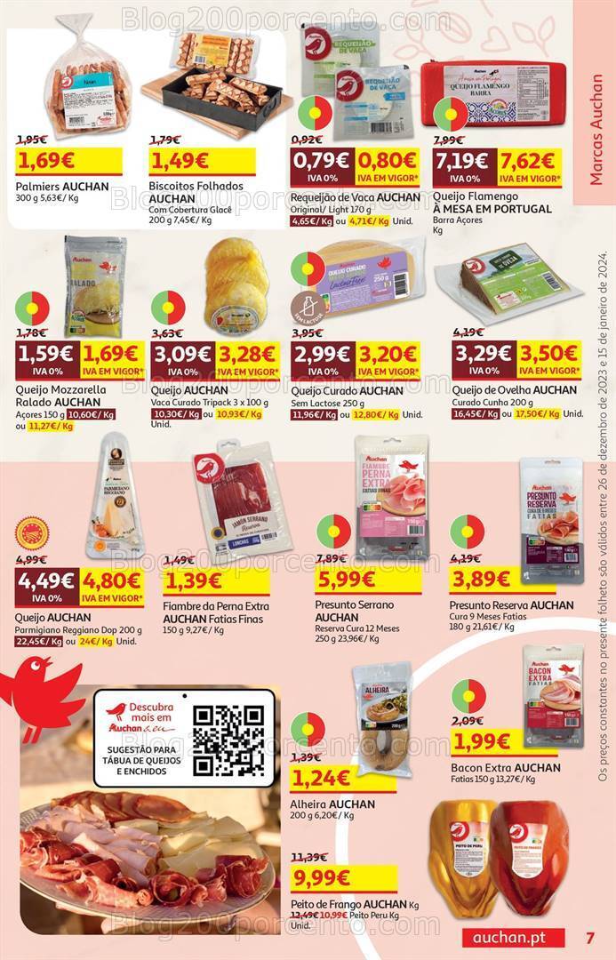 Antevisão Folheto AUCHAN Promoções de 26 dezembro a 15 janeiro