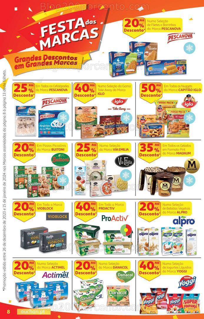 Antevisão Folheto AUCHAN Promoções de 26 dezembro a 15 janeiro