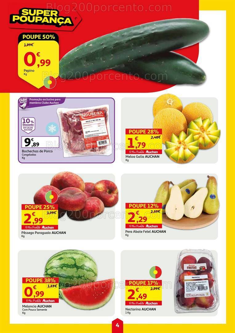 Antevisão Folheto AUCHAN Promoções de 26 junho a 2 julho