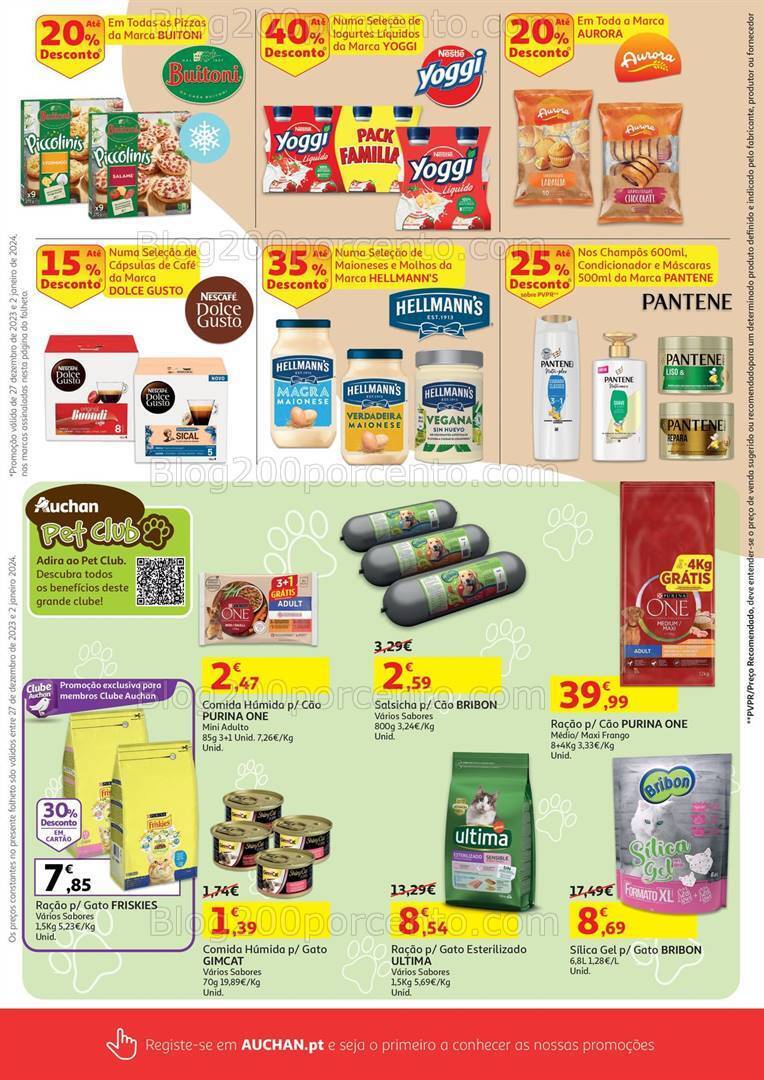 Antevisão Folheto AUCHAN Promoções de 27 dezembro a 2 janeiro