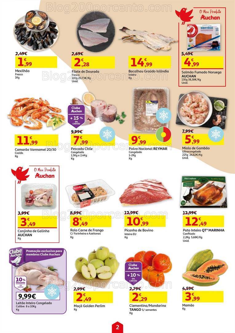 Antevisão Folheto AUCHAN Promoções de 27 março a 2 abril