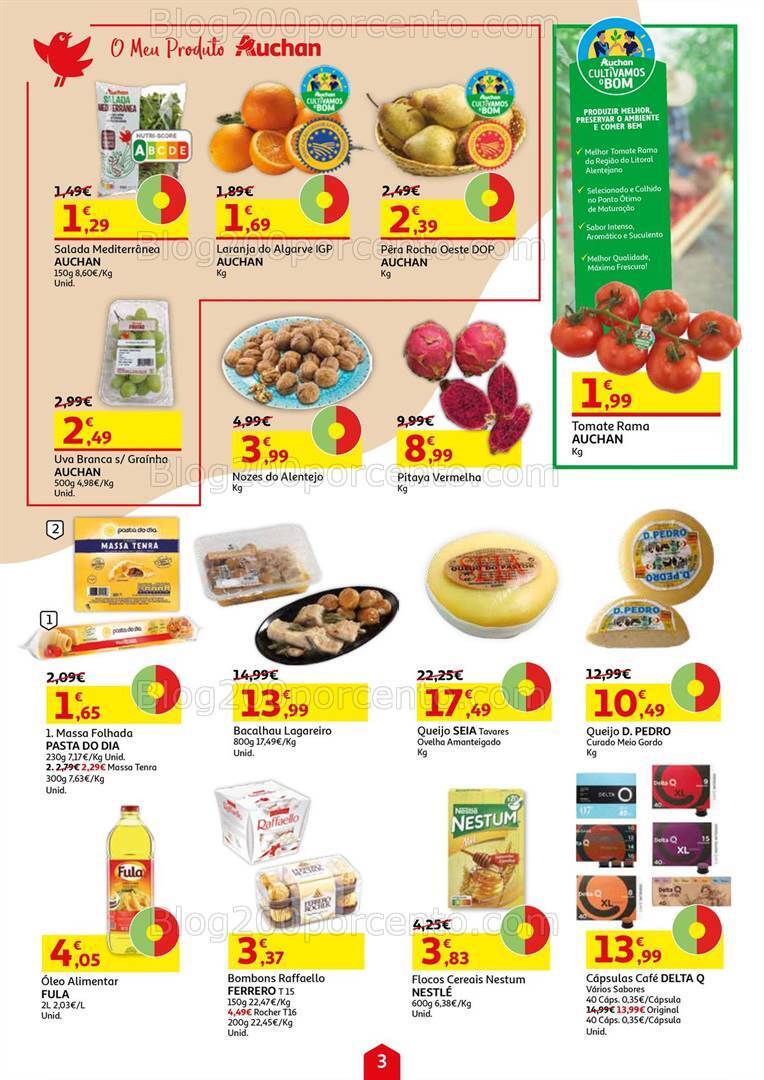 Antevisão Folheto AUCHAN Promoções de 27 março a 2 abril
