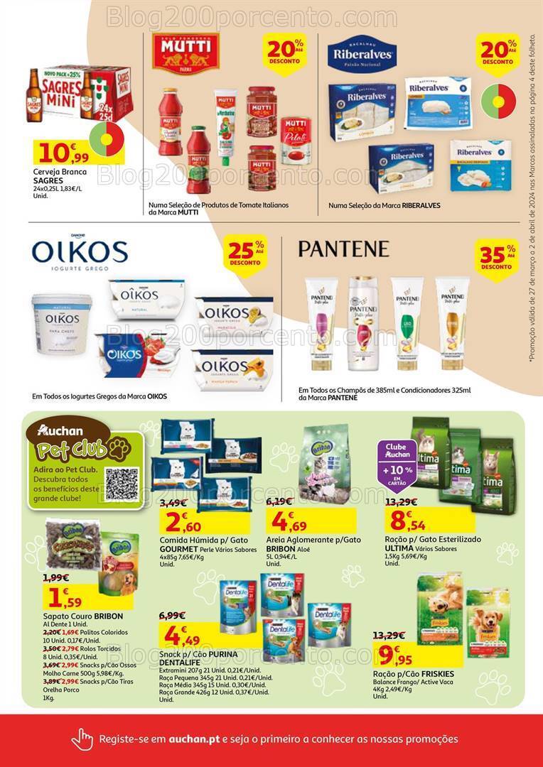 Antevisão Folheto AUCHAN Promoções de 27 março a 2 abril