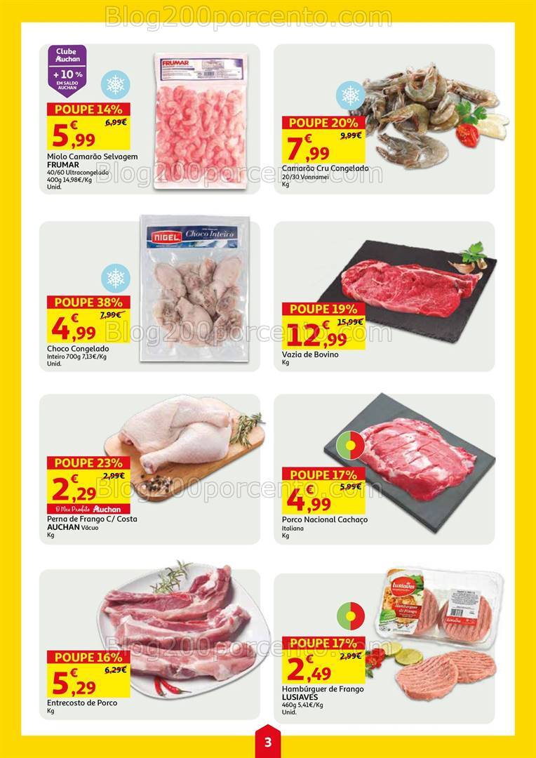 Antevisão Folheto AUCHAN Promoções de 28 agosto a 3 setembro