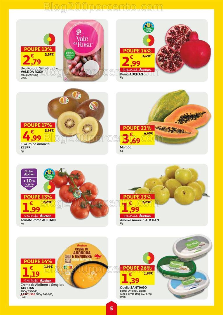Antevisão Folheto AUCHAN Promoções de 28 agosto a 3 setembro