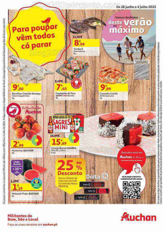 Antevisão Folheto AUCHAN Promoções de 28 junho a 4 julho