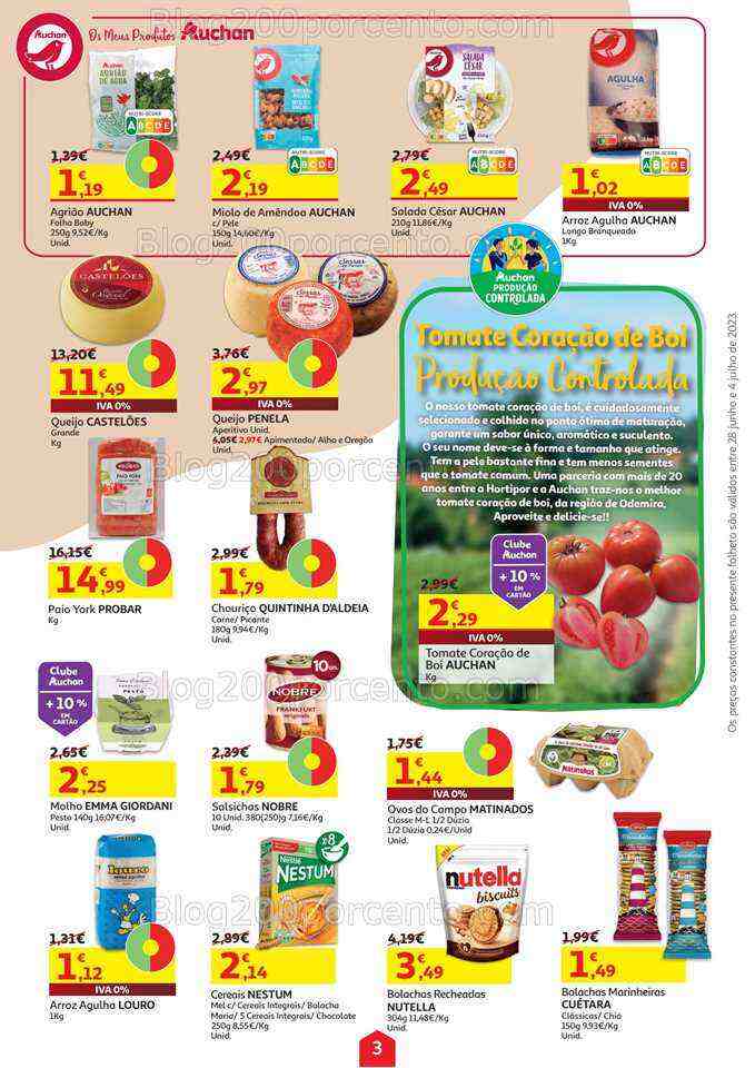 Antevisão Folheto AUCHAN Promoções de 28 junho a 4 julho