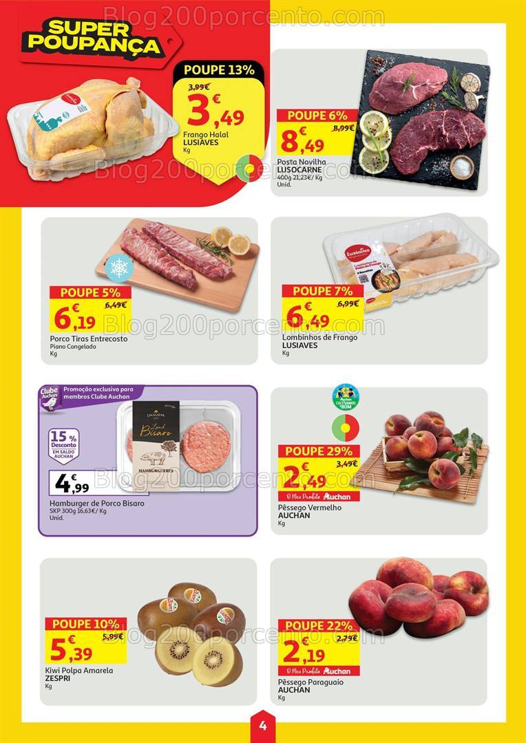 Antevisão Folheto AUCHAN Promoções de 31 julho a 6 agosto