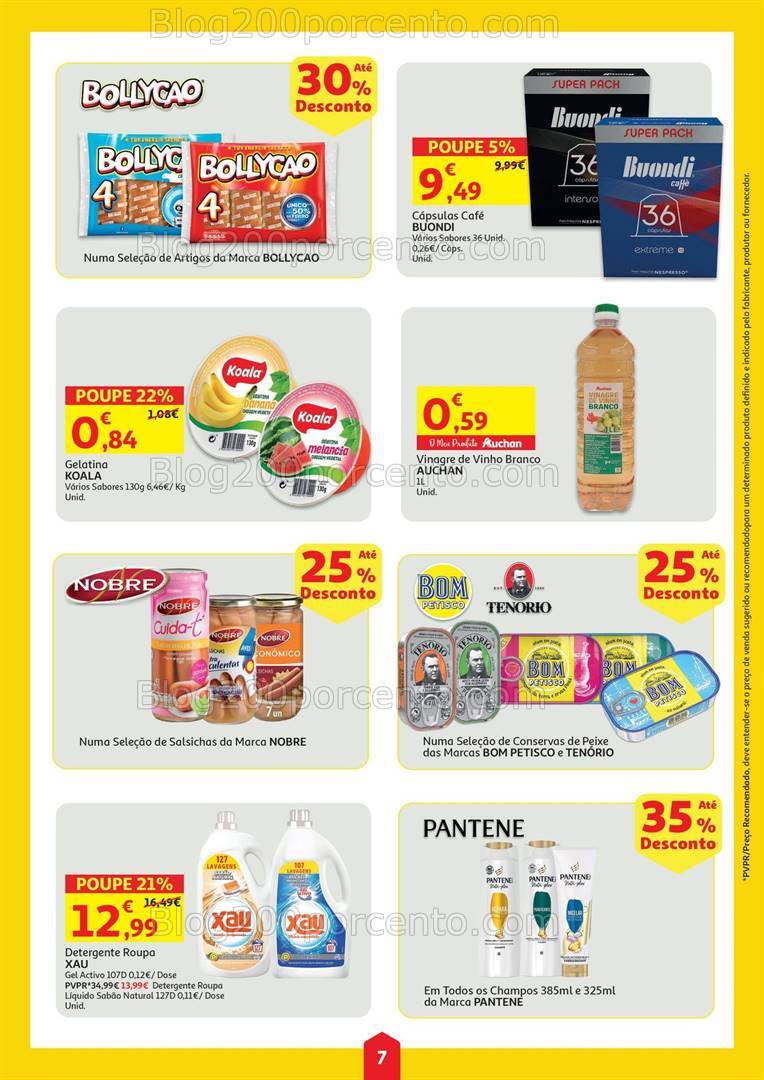 Antevisão Folheto AUCHAN Promoções de 31 julho a 6 agosto