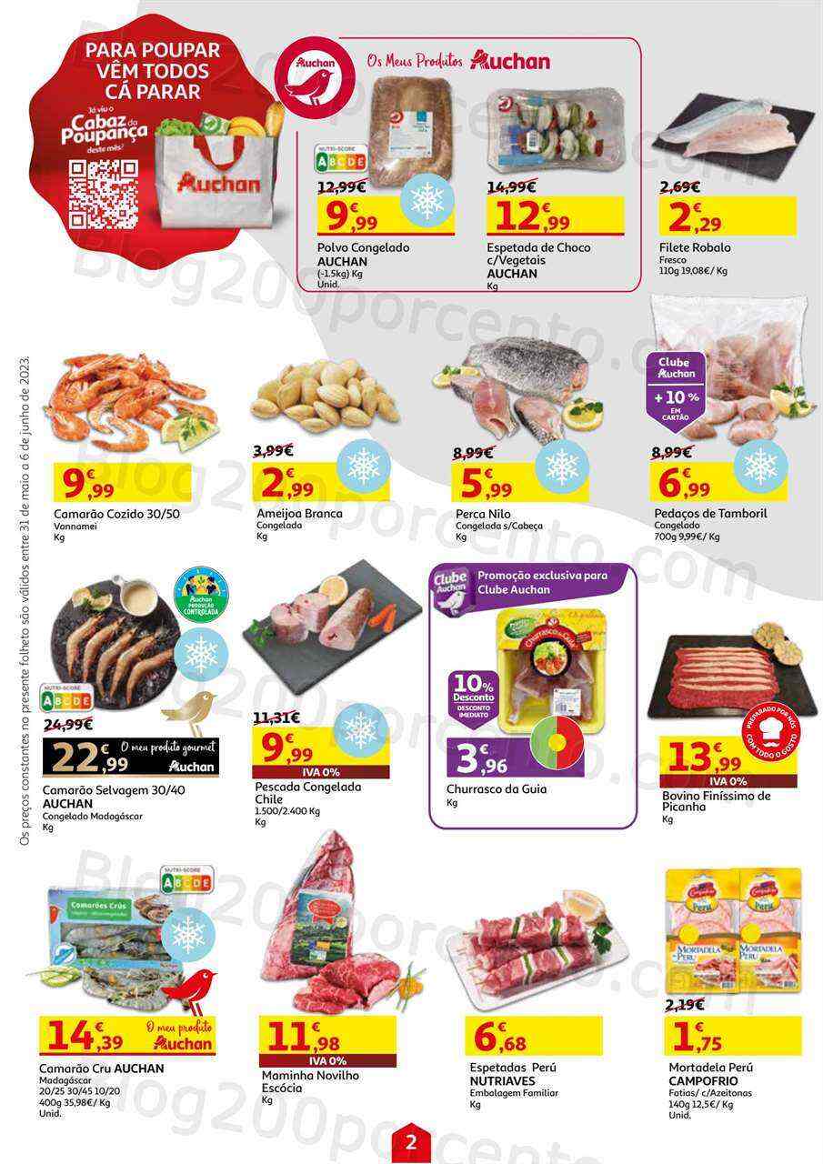 Antevisão Folheto AUCHAN Promoções de 31 maio a 6 junho