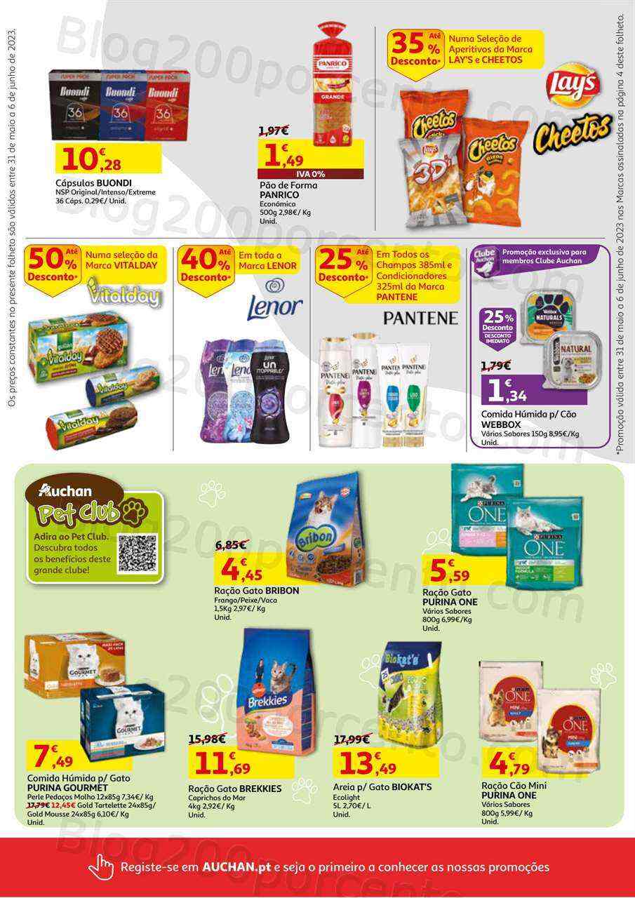Antevisão Folheto AUCHAN Promoções de 31 maio a 6 junho