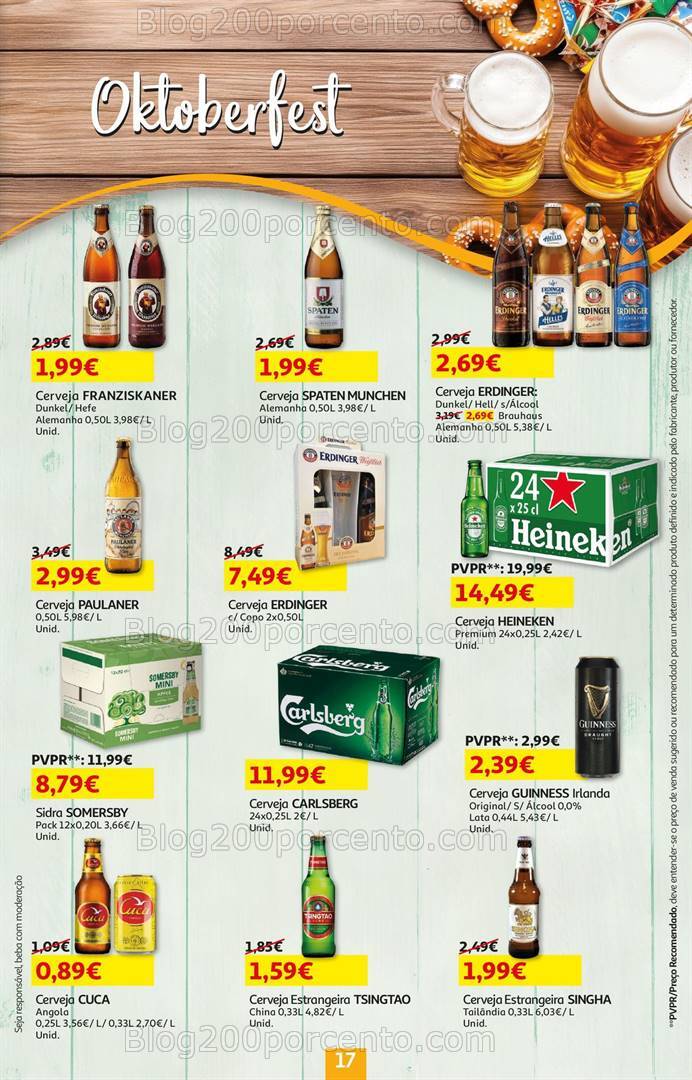 Antevisão Folheto AUCHAN Promoções de 3 a 16 outubro