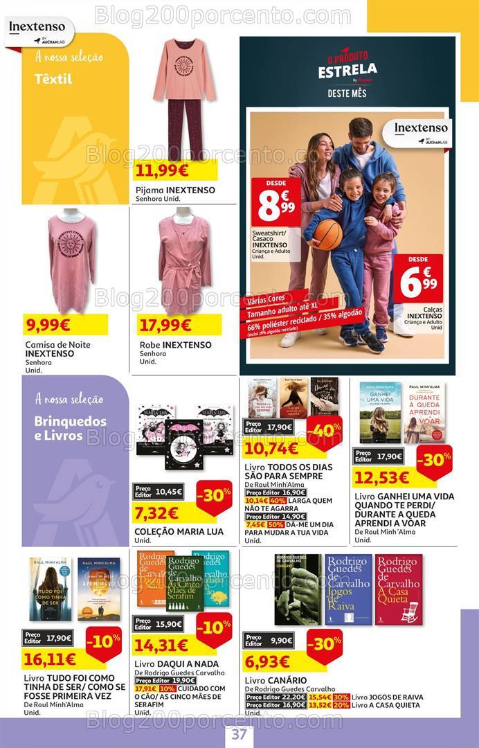 Antevisão Folheto AUCHAN Promoções de 3 a 16 outubro