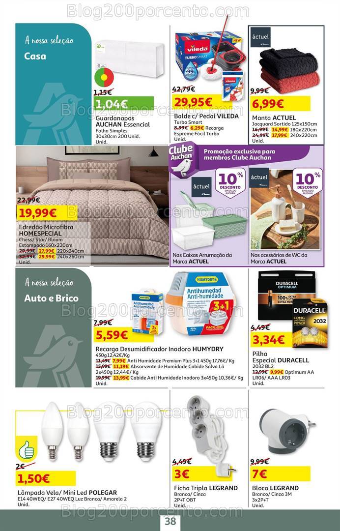 Antevisão Folheto AUCHAN Promoções de 3 a 16 outubro