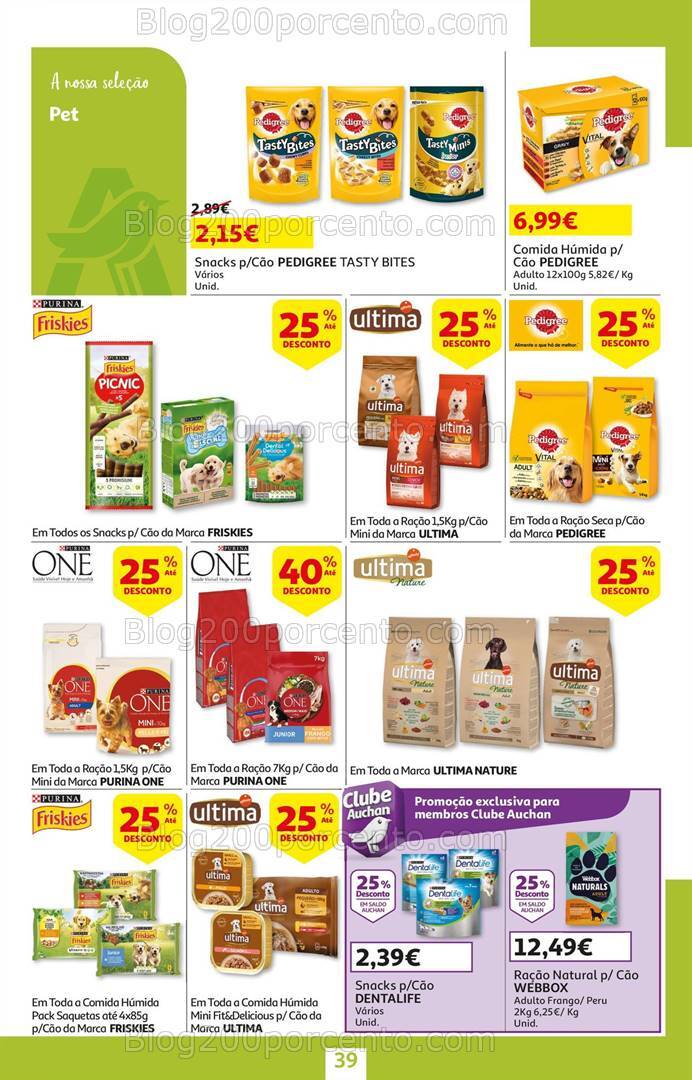 Antevisão Folheto AUCHAN Promoções de 3 a 16 outubro