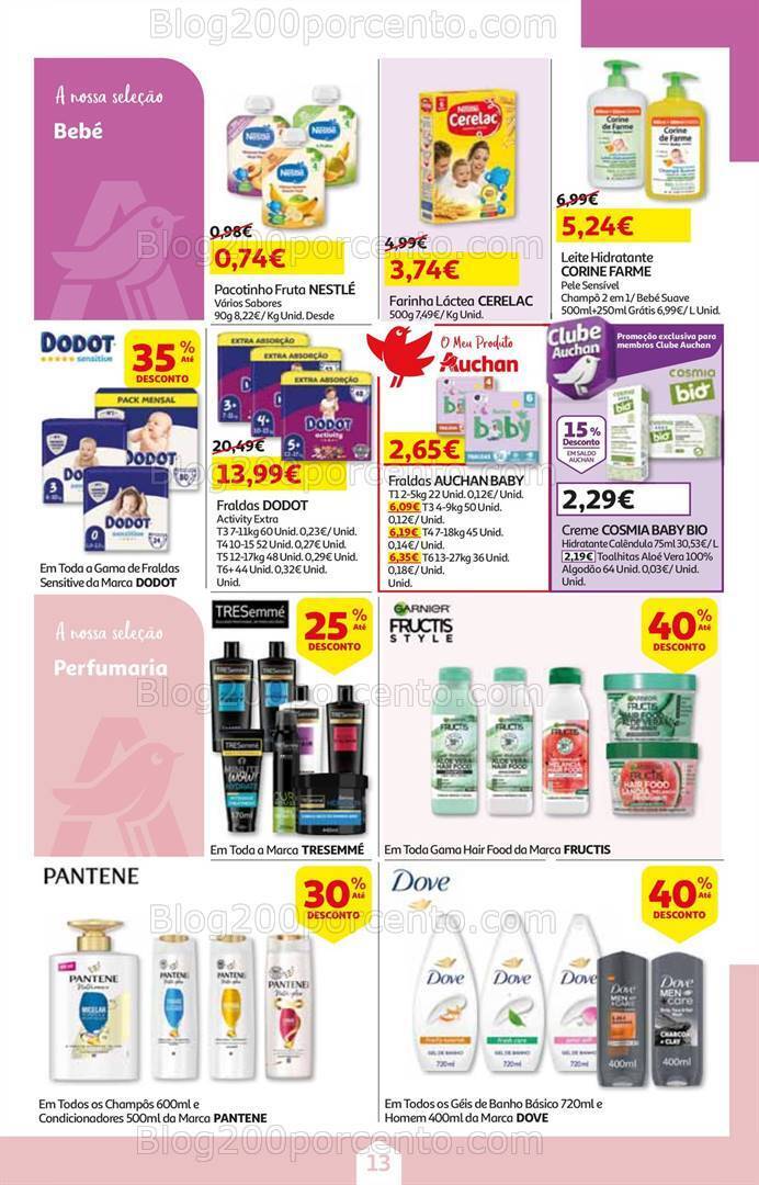 Antevisão Folheto AUCHAN Verão Promoções de 3 a 18 junho