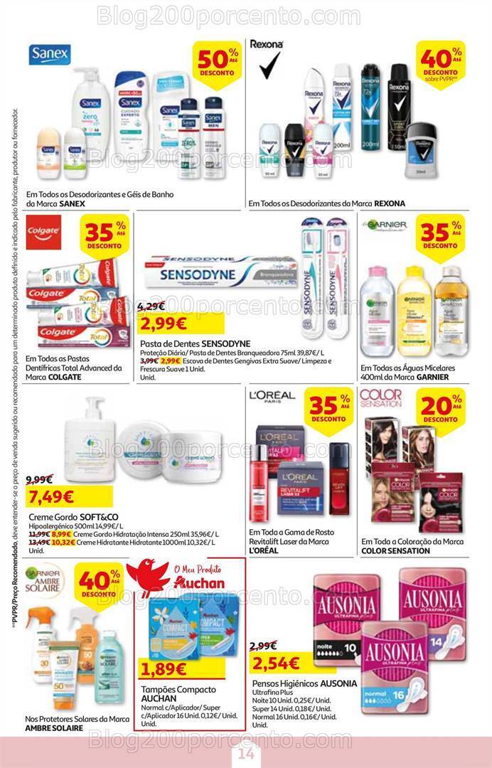 Antevisão Folheto AUCHAN Verão Promoções de 3 a 18 junho