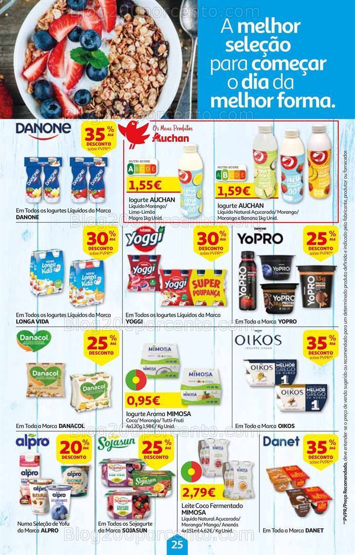 Antevisão Folheto AUCHAN Verão Promoções de 3 a 18 junho