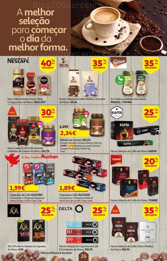 Antevisão Folheto AUCHAN Verão Promoções de 3 a 18 junho