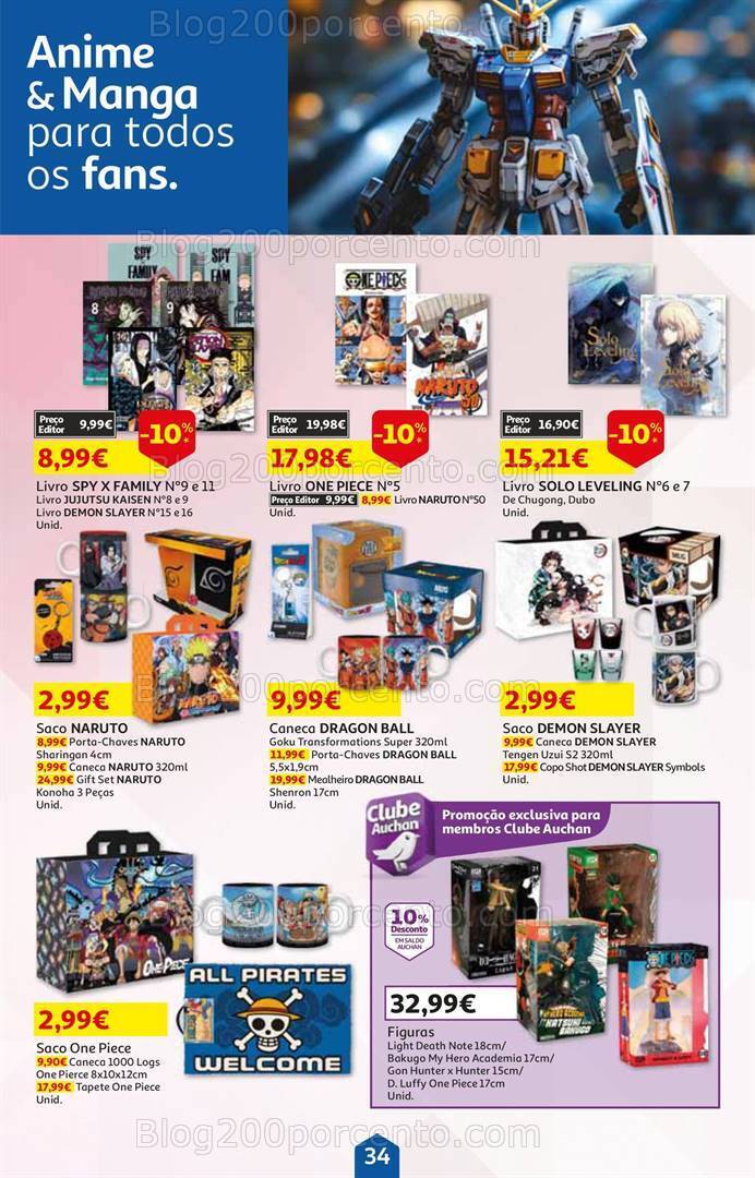 Antevisão Folheto AUCHAN Verão Promoções de 3 a 18 junho
