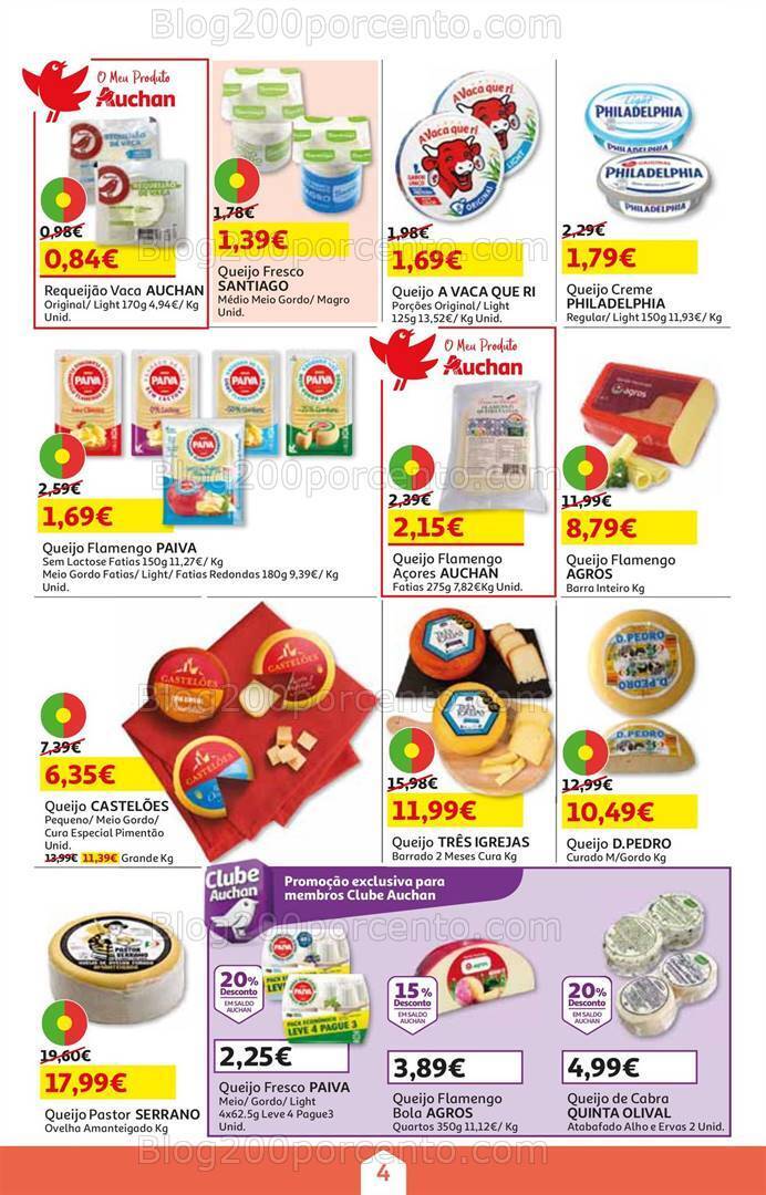 Antevisão Folheto AUCHAN Verão Promoções de 3 a 18 junho