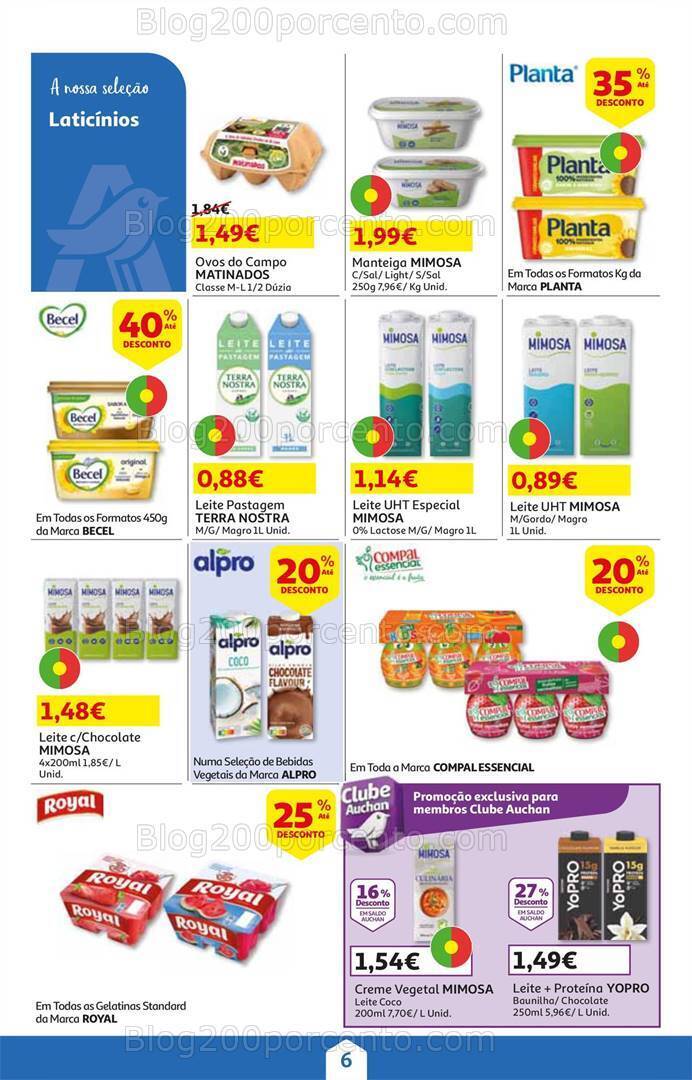 Antevisão Folheto AUCHAN Verão Promoções de 3 a 18 junho