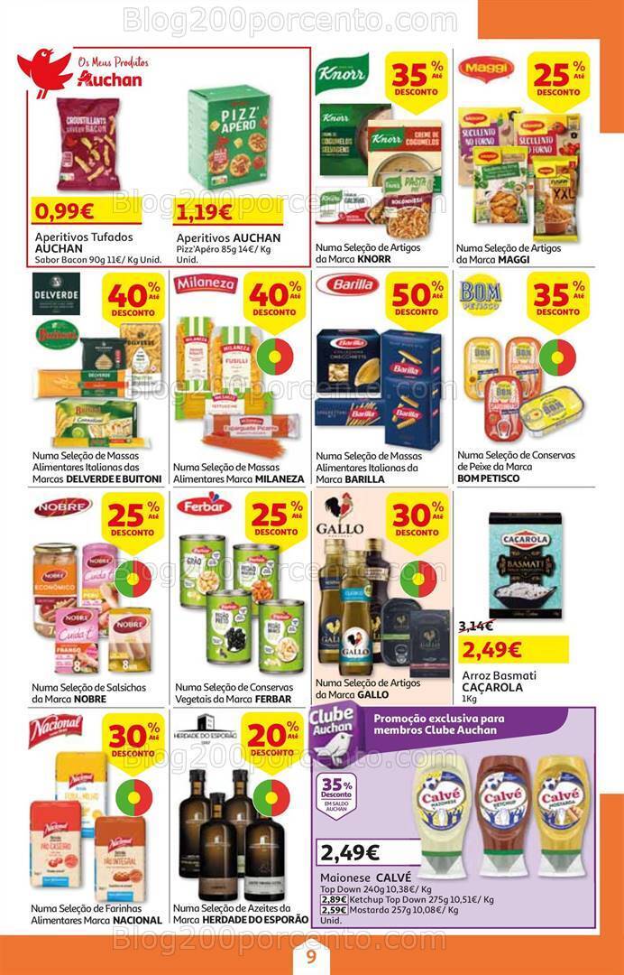 Antevisão Folheto AUCHAN Verão Promoções de 3 a 18 junho