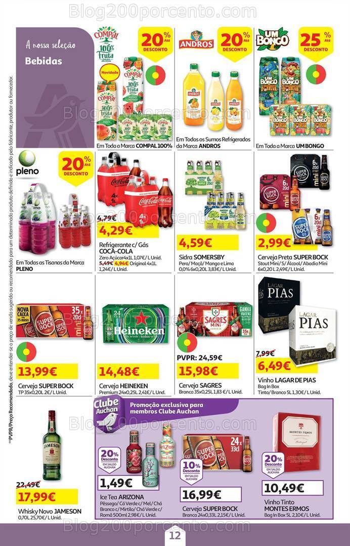 Antevisão Folheto AUCHAN Promoções de 3 a 20 maio