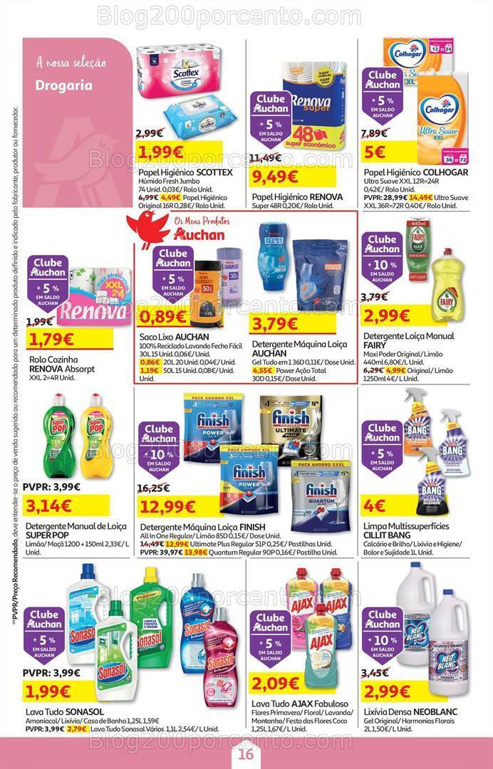 Antevisão Folheto AUCHAN Promoções de 3 a 20 maio