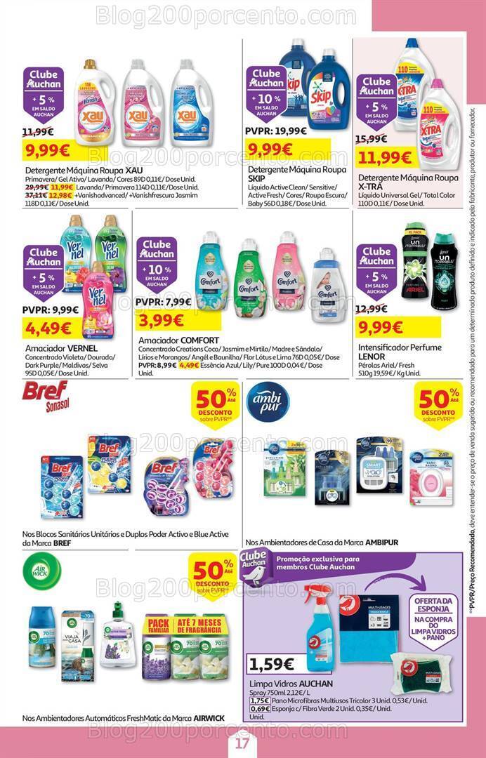 Antevisão Folheto AUCHAN Promoções de 3 a 20 maio
