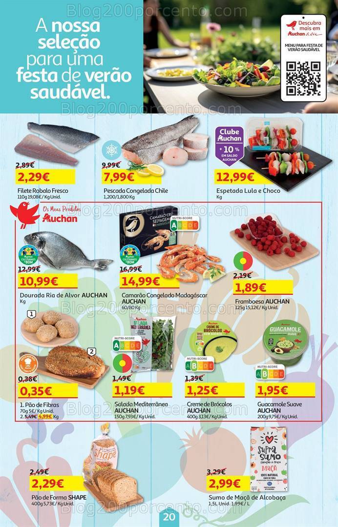 Antevisão Folheto AUCHAN Promoções de 3 a 20 maio
