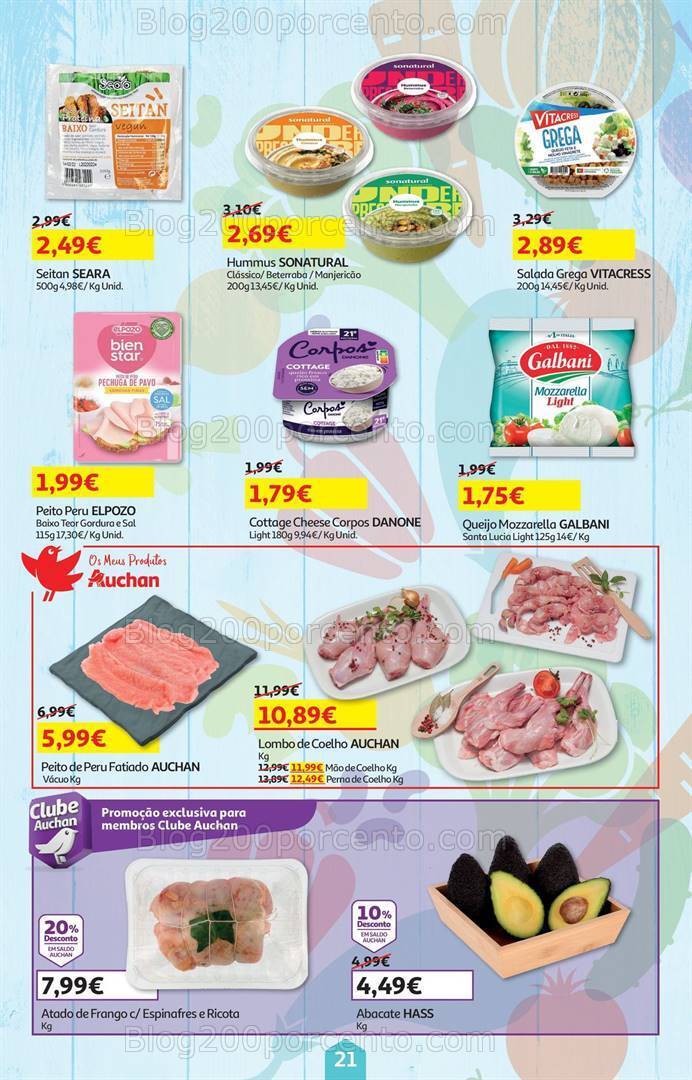Antevisão Folheto AUCHAN Promoções de 3 a 20 maio