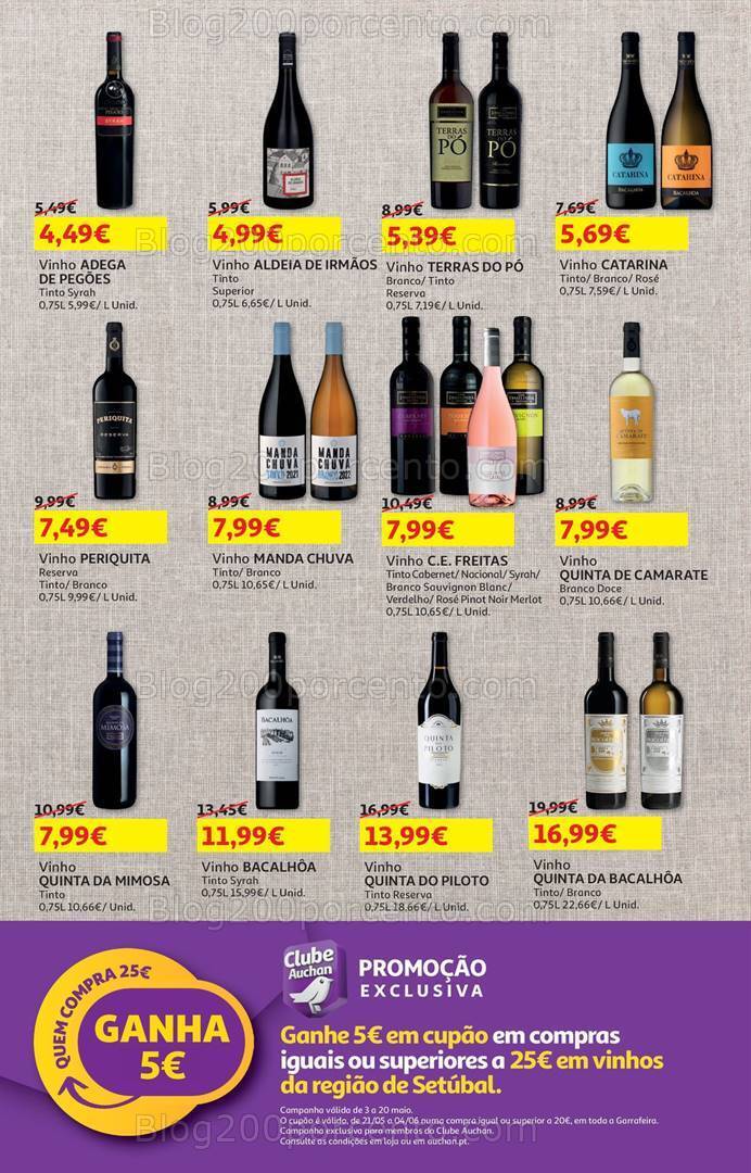 Antevisão Folheto AUCHAN Promoções de 3 a 20 maio