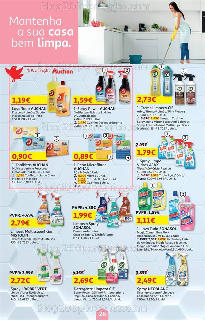 Antevisão Folheto AUCHAN Promoções de 3 a 20 maio