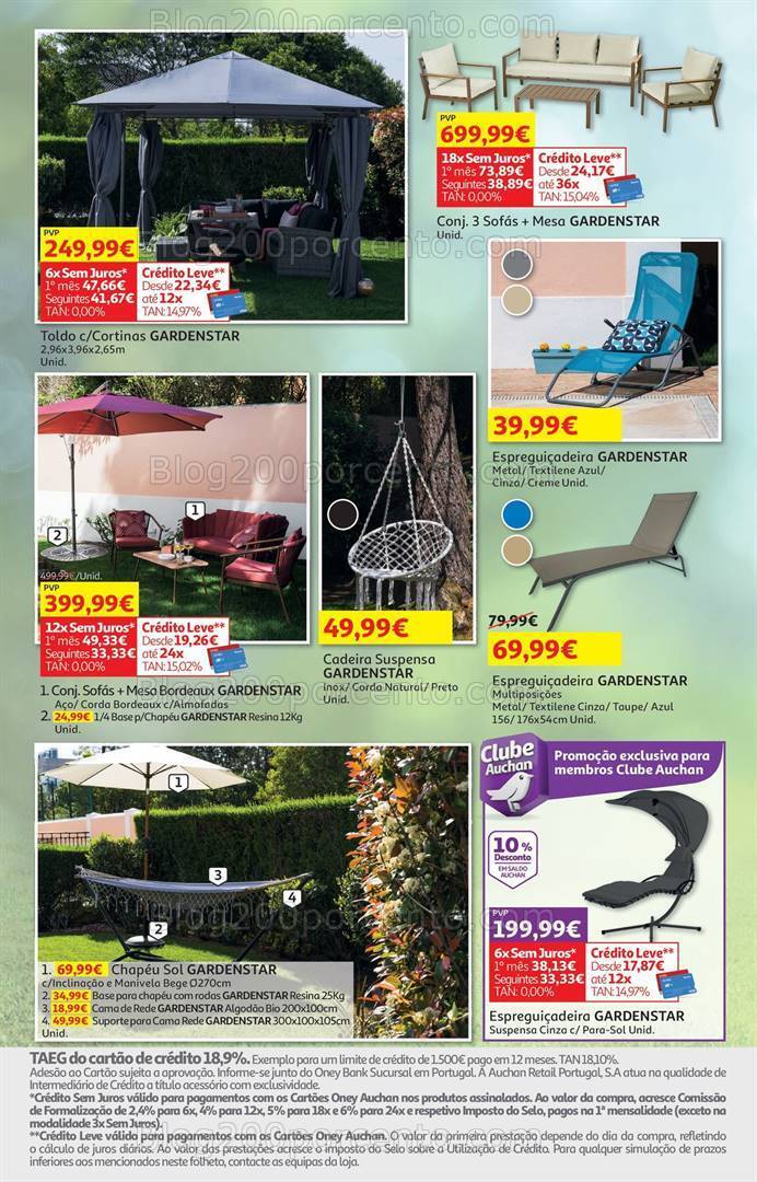 Antevisão Folheto AUCHAN Bazar Promoções de 3 a 20 maio