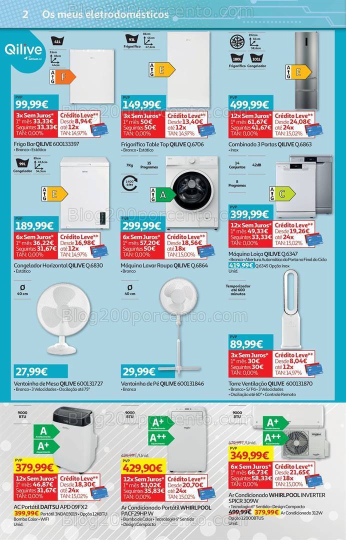 Antevisão Folheto AUCHAN Tecnologia Promoções de 3 a 20 maio