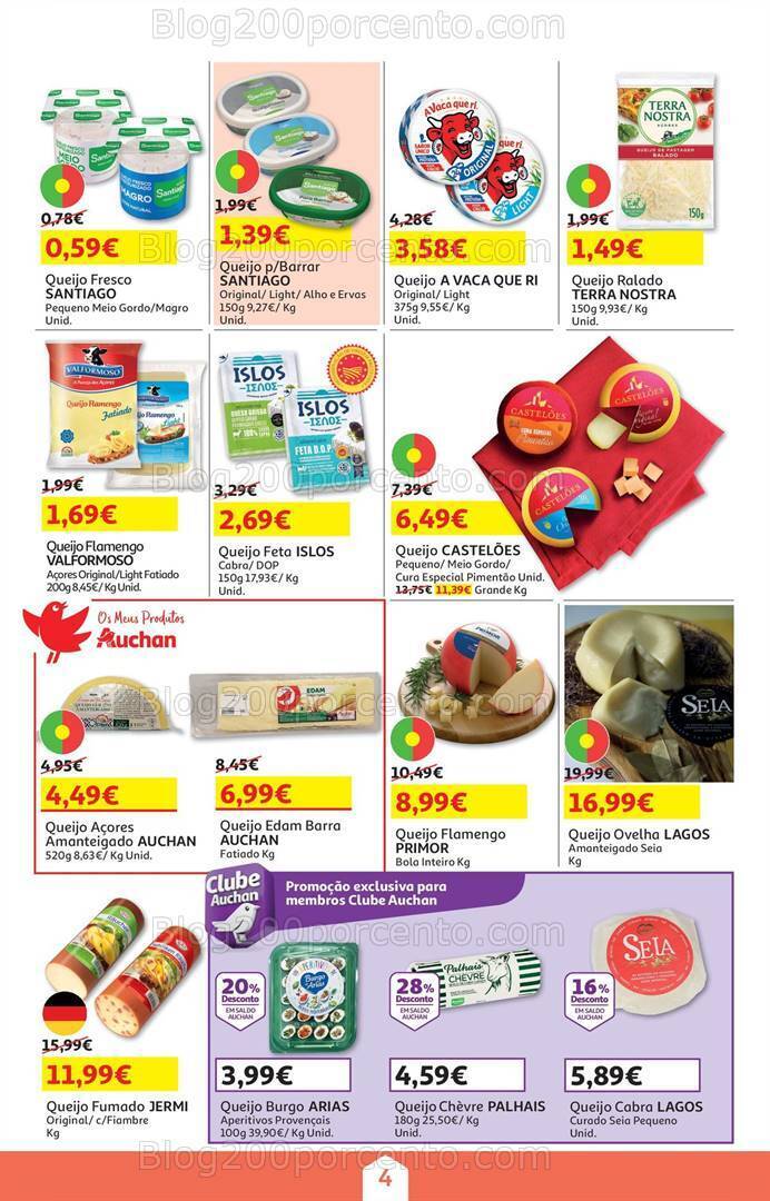 Antevisão Folheto AUCHAN Promoções de 3 a 20 maio