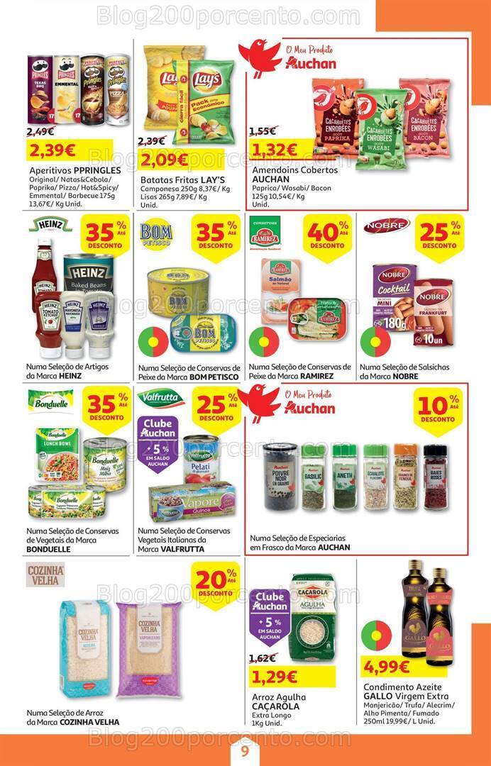 Antevisão Folheto AUCHAN Promoções de 3 a 20 maio
