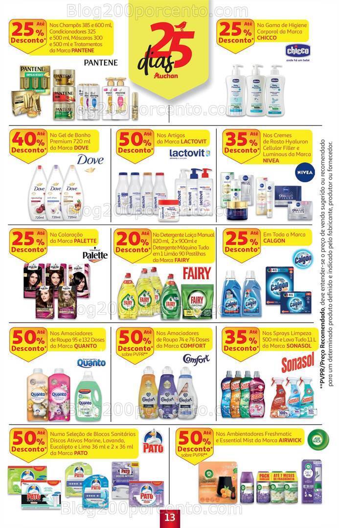 Antevisão Folheto AUCHAN 25 Dias Promoções de 4 a 17 outubro