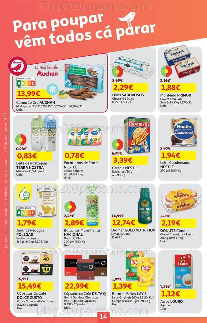 Antevisão Folheto AUCHAN 25 Dias Promoções de 4 a 17 outubro
