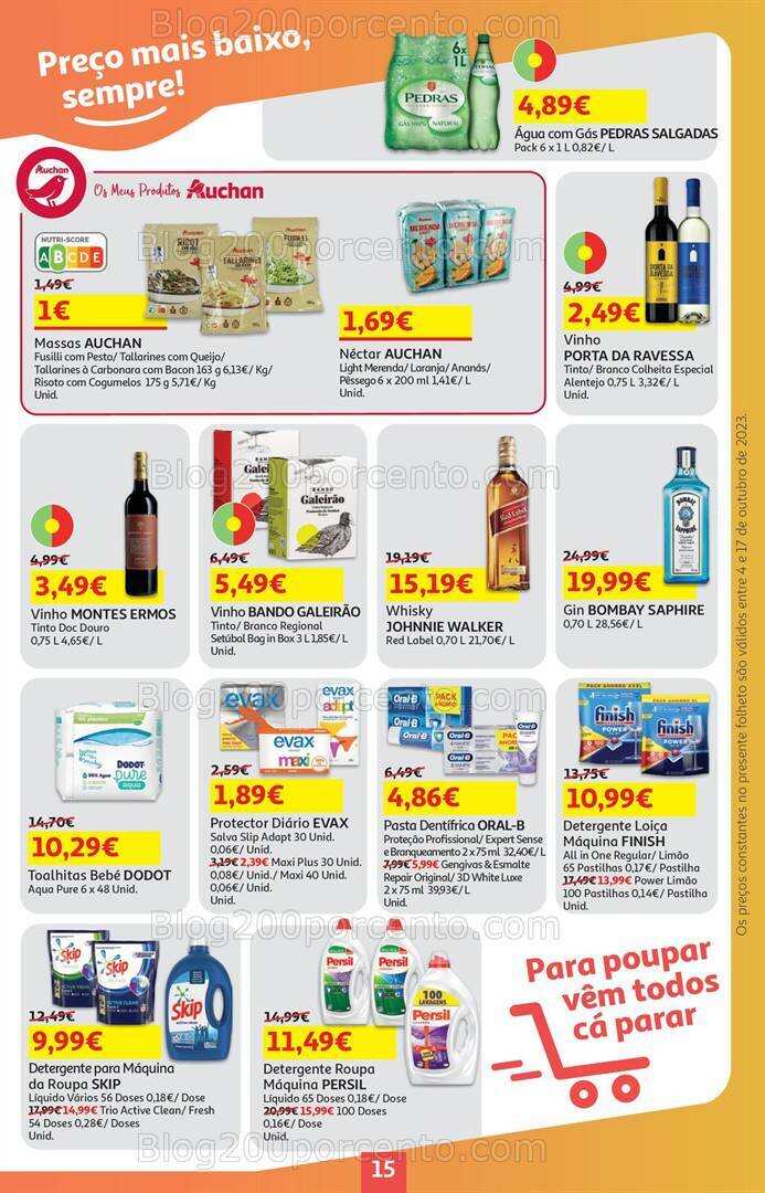 Antevisão Folheto AUCHAN 25 Dias Promoções de 4 a 17 outubro